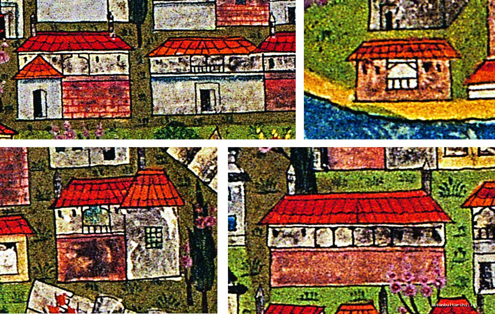 5- The houses with iwan seen in Matrakçı’s depiction of Istanbul    