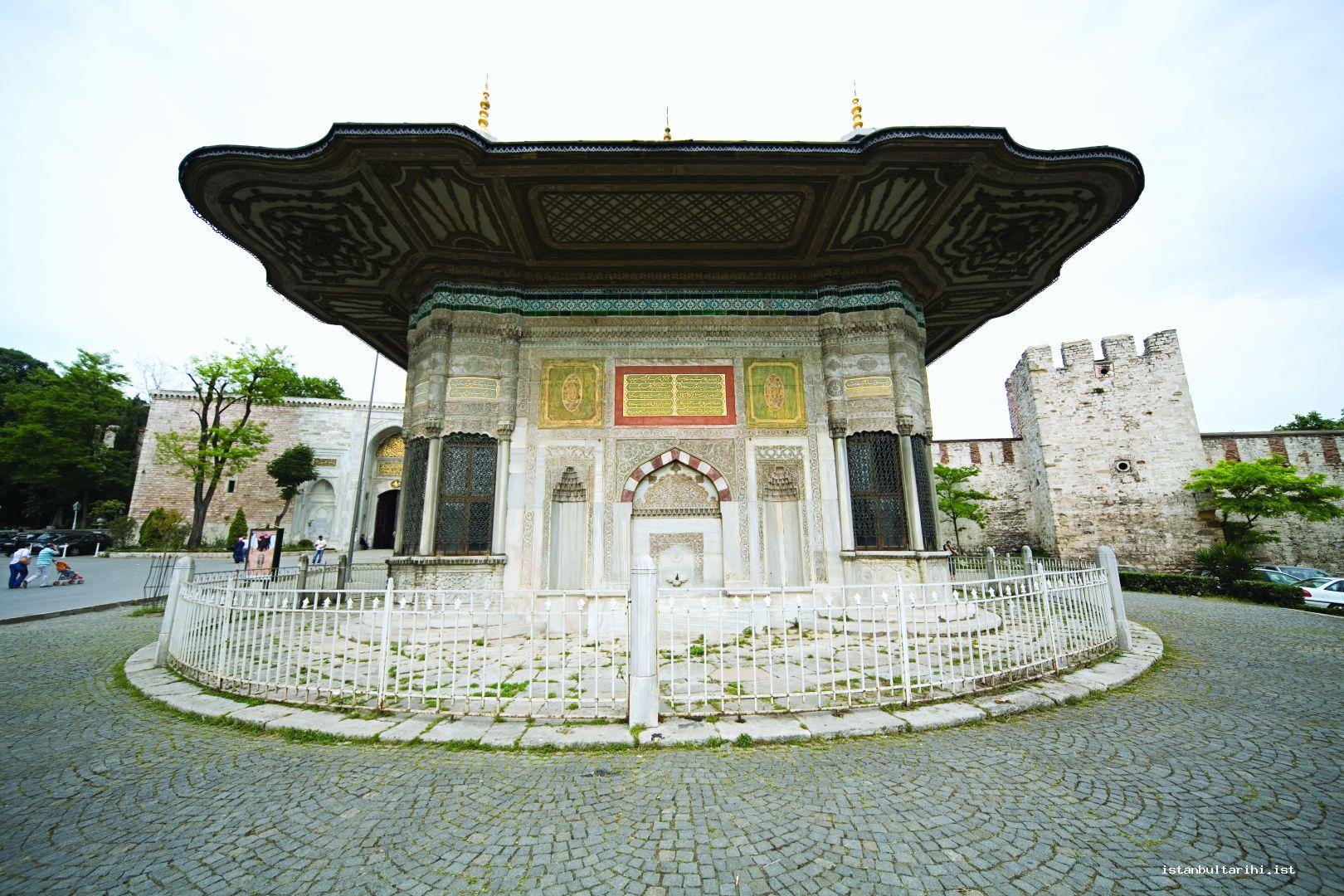 4- Sultan Ahmed III Fountain
