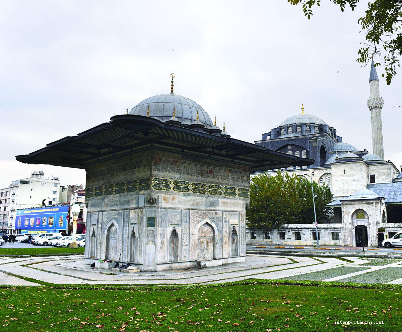 5- Tophane Fountain and Kılıç Asli Paşa Mosque    