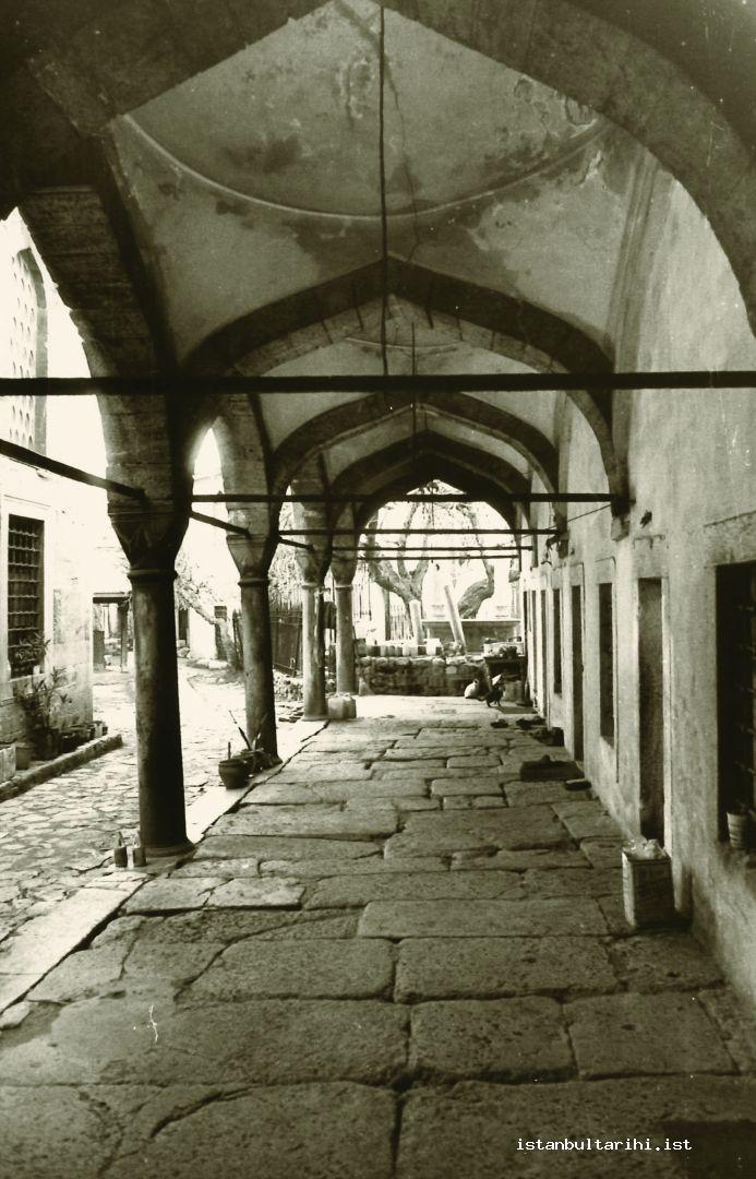 6- Bayram Paşa Sufi Lodge, the southern wing of the portico in the yard (Hakan  Arlı, 1988)