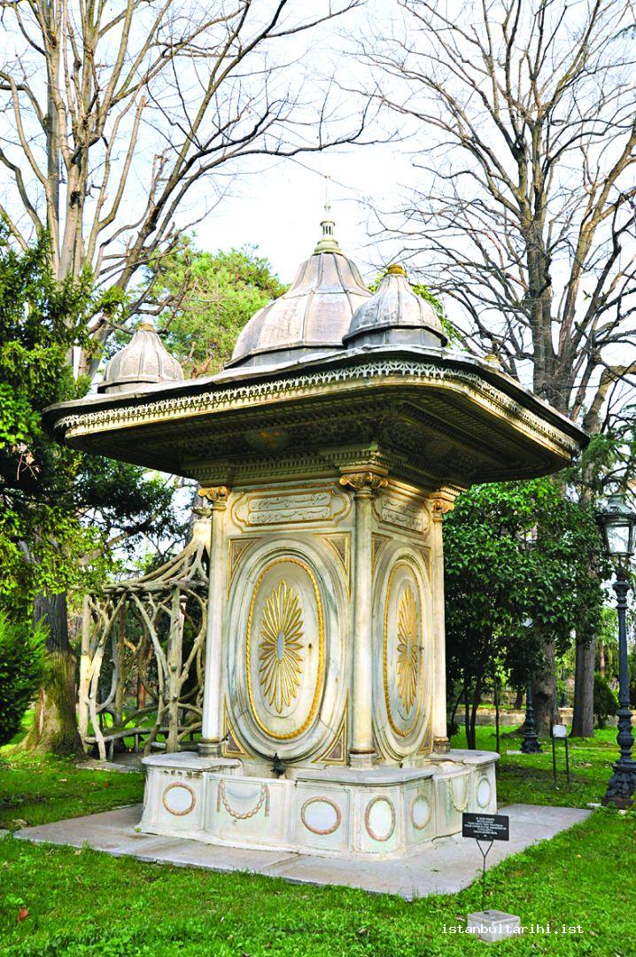 11- Sultan Ahmet III Fountain in the yard of Yıldız Palace    