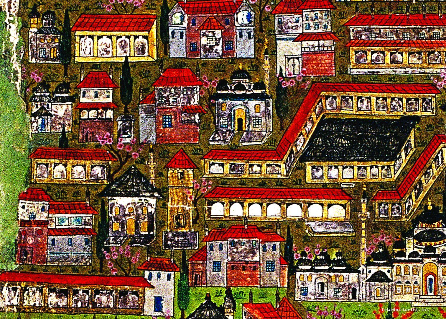 4- Houses in Istanbul (Detail from Matrakçı)    
